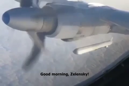 Russian Pilots Say Hello To Zelensky