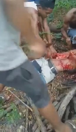 Gang Members Shot The Rapist And Cut His Body Into Pieces. Venezuela
