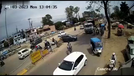 Woman Crossing Road Crushed By Truck