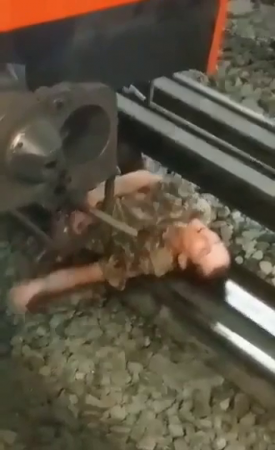 Man Dies On Rails Under Locomotive