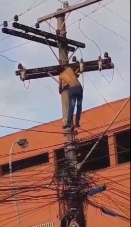 Another Idiot Who Died On An Electric Pole