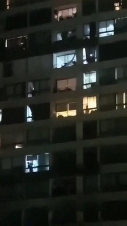 A Man Jumped From The Balcony Of A Building. Chile