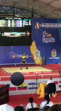 Female Weightlifter Injured Her Back From A Fallen Barbell