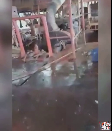 Dredge Explosion Kills At Least One Worker. Manaus, Brazil
