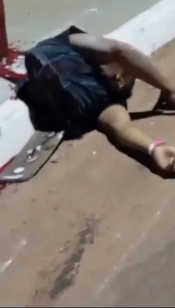 Motorcyclist Torn In Half When Hitting A Pole