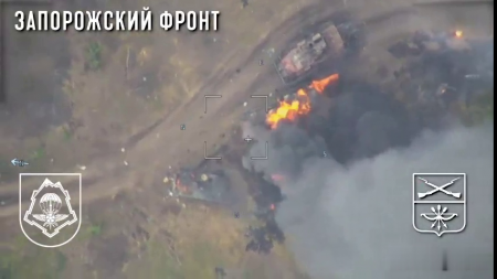The Ukrainian BTR-4 'Bucephalus', M113 destroyed by 'Lancets'