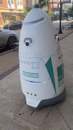 In The United States, K5 Autonomous Surveillance Robots, Which Film And Record In 360 Degrees, Are Starting To Patrol Ohio