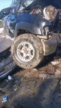 Land Cruiser Driver Was In A Hurry To Die And He Was Not Late