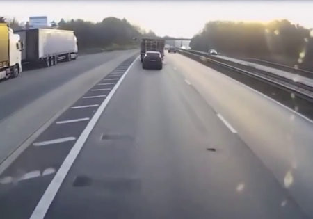 A Truck Driver Who Fell Asleep Was The Culprit Of A Terrible Accident