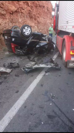 Two 41-Year-Old Men In A Peugeot 206 Died In A Truck Accident