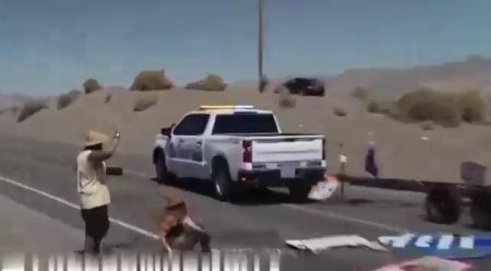 A Nevada Rangers has Ram Their Truck Through Climate Protesters While Attempting to Shutdown the Burning Man Arts and Music Festival