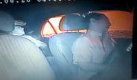 A Robber In The Back Seat Shot The Taxi Driver
