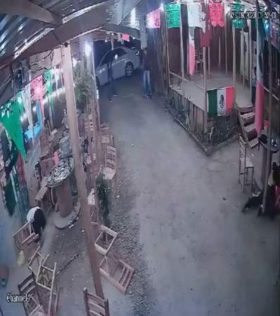 The Attack On The Bar. 2 Dead, 4 Injured After Gunmen Attack A Bar. Mexico