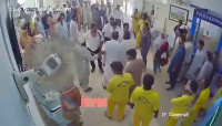 Fight In A Police Help Center