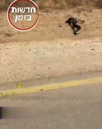 People Killed By Militants Who Found Themselves On The Road During A Hamas Attack