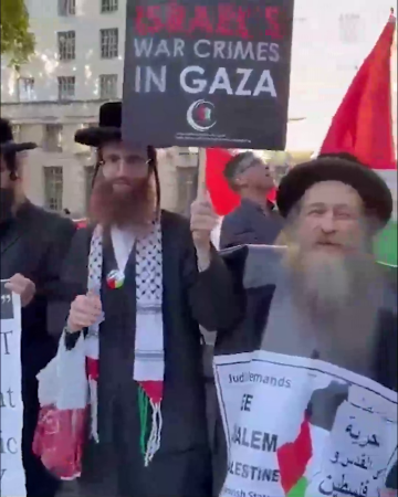 Jewish Supporters Of Palestine Take To The Streets Of Israel