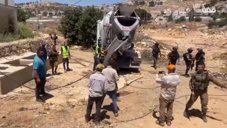 Israeli Army Destroys Wells In Occupied Territories