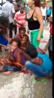Child Warning! Hysteria Of A Woman Hugging The Body Of A Child Killed By Criminals