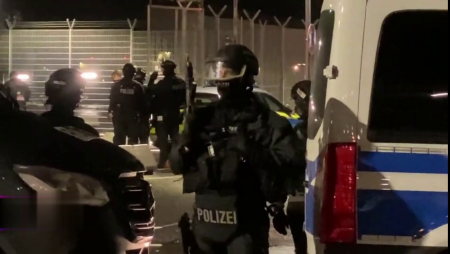 In Hamburg, An Armed Man Forced His Way Into The Airport In A Car