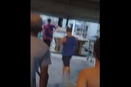 A Crowd Of Men Beat A Thief To Death