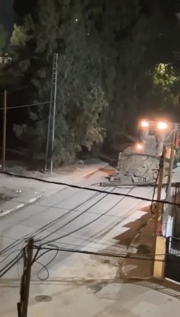 Israeli Army Destroys Roads In Occupied Territories
