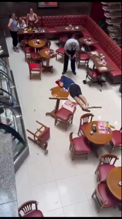 Dude At The Mall Jumped From The Third Floor