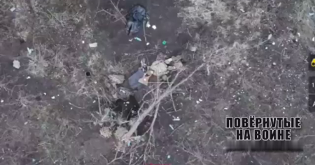 A Grenade Dropped From A Drone Tears A Ukrainian Soldier In Two