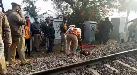 A Train Cut Off A Woman's Head. India
