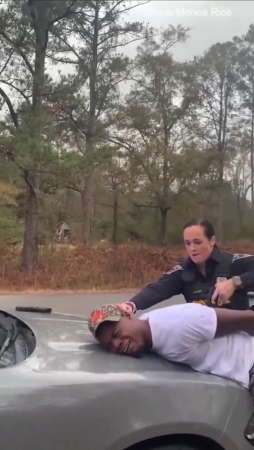 Alabama Police Officer Tortured A Black Man On Camera With A Smile On Her Face While Exclaiming  Oh Yeah!