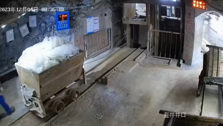 Coal Mine Worker Makes A Mistake And Falls To His Death. China
