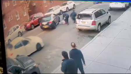 Scooter Driver Crashes Into Parked Car During Chase With Police In New York