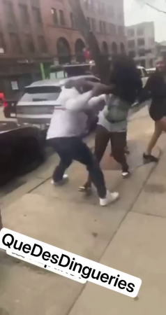 The Woman Clearly Won The Fight