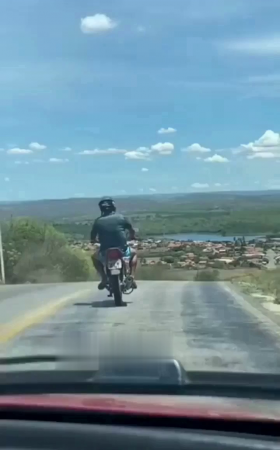 It Looks Like An Unsuccessful Drunk Motorcycle Ride. It Could Have Been Worse. Brazil