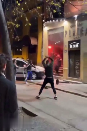 Immigrants Wreak Havoc On A Club In Girona, Spain