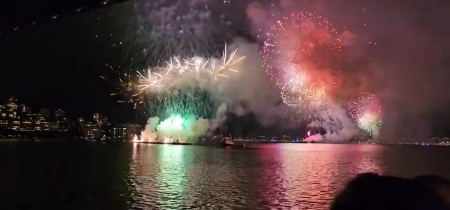 Australia Welcomes In The New Year With Fireworks Display In Sydney!