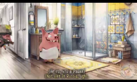 TCR For The Ukrainian Piggy 🐷 /cartoon/