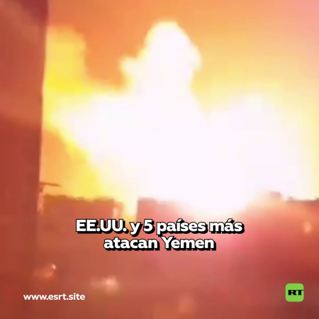 US-British Missile Strikes On The City Of Hodeida In Yemen