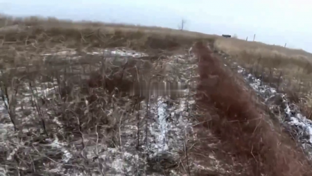 At The Start Of The Shelling, Ukrainian Soldiers Abandoned Their Wounded Militant On The Battlefield