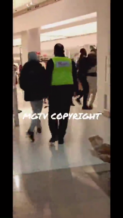 Security vs Shoplifters In Zara In Westfield Stratford, London