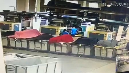 A Worker Was Pulled Into A Working Machine