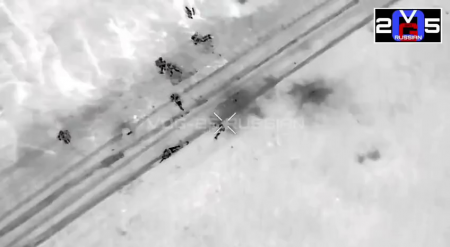 Drones Destroy Ukrainian Soldiers During Regrouping