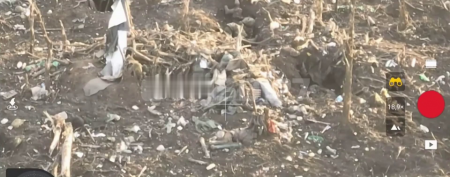 A Ukrainian Soldier Tried To Hide From A Drone In A Pile Of Garbage. He Died In It