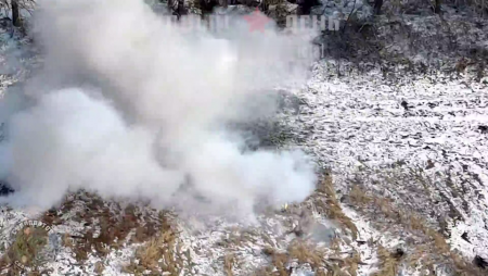 Kamikaze Drones Destroy Ukrainian Infantry