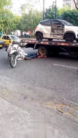 A Man's Earthly Journey Ended Under The Wheels Of A Truck