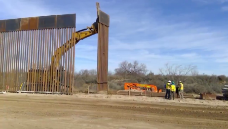 Texas Is Currently Constructing Border Wall. Per Governor Greg Abbot Today