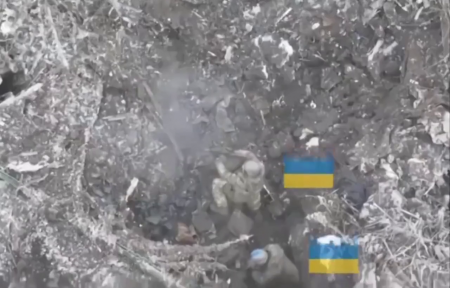 Capture Of A Group Of Ukrainian Soldiers
