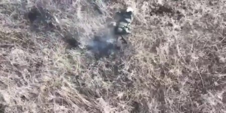 A Grenade Dropped By A Drone Tore A Ukrainian Fighter In Half