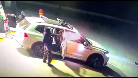 Security Cameras Caught The Moment Police Officers Get Attacked In Baja California, Mexico