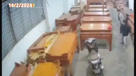 Stabbed To Death During A Fight. Vietnam