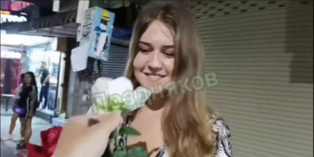 The Bastard Pissed On The Rose And Then Gave It To A Woman Tourist. Thailand